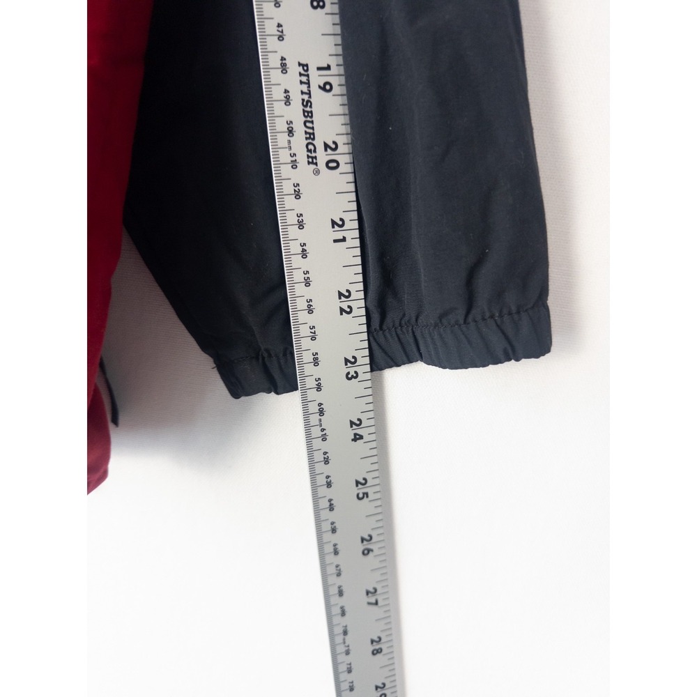 VTG LL Bean Jacket Mens L Color Block Full Zip Hooded Drawstring Logo Outdoor - Picture 7 of 8
